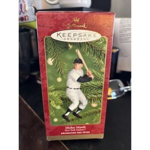 Mickey Mantle New York Yankees  Hallmark Keepsake Ornament